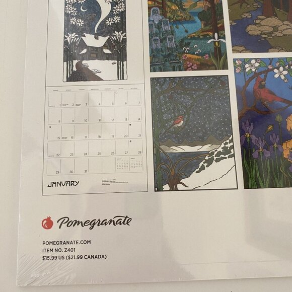 Pomegranate,  CJ Hurley The Lure of the Land 2023 Wall Calendar Art Prints - Picture 3 of 5